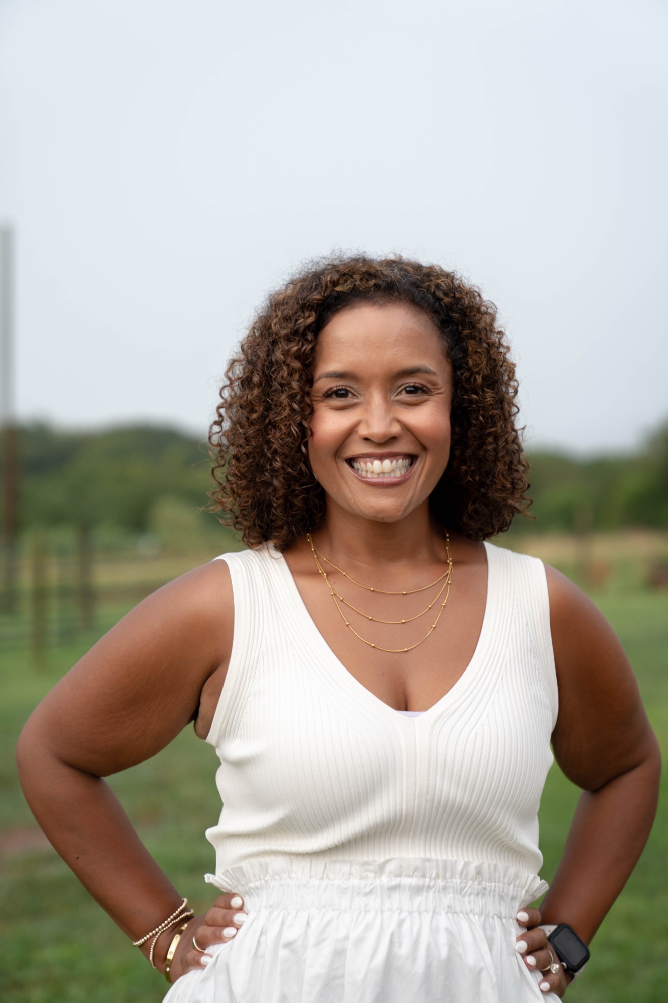 Erica Tredinnick smiling outdoors